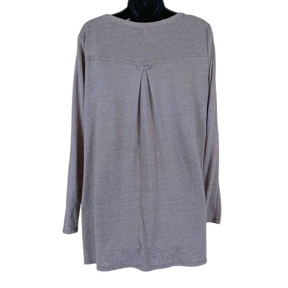 Anthropologie Akemi + Kin Fauna Leopard Jungle Print Henley Top - Picture 11 of 16